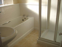 Bathroom installed by WC Matthews & Son builders