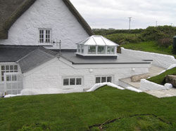 Exterior showing completed building work